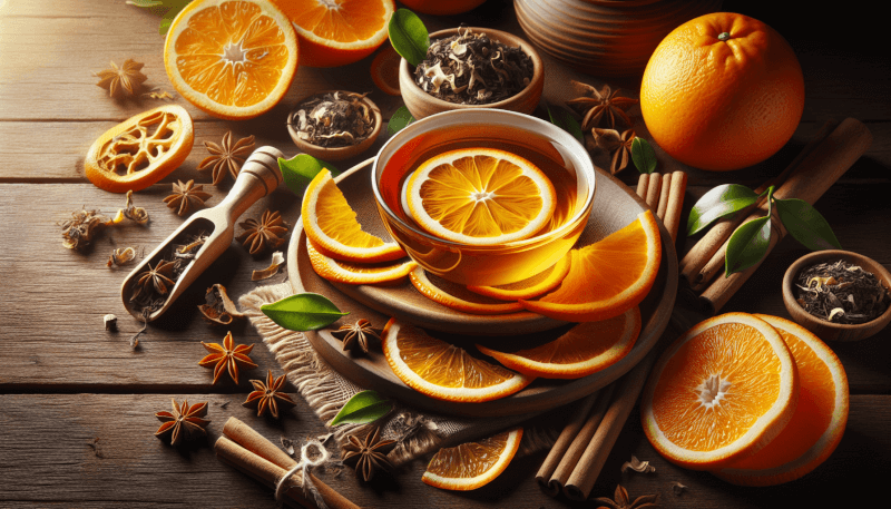 orange peel tea health benefits