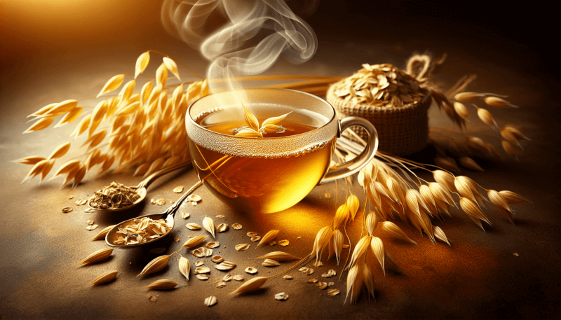 health benefits of oat straw tea